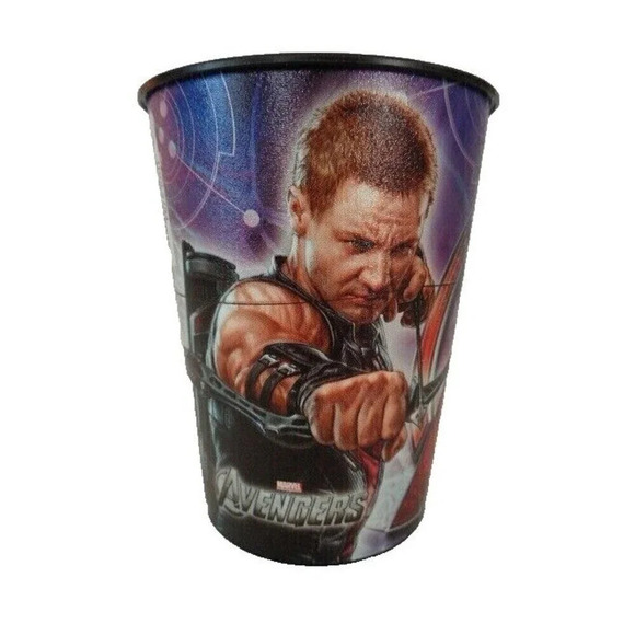 Marvel Haweye Assemble Avengers Plastic Party Cup 16 oz New - Picture 1 of 3
